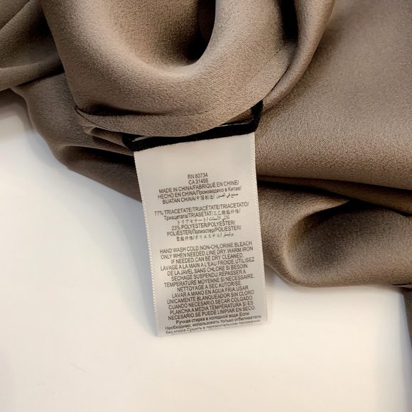 NWT BCBGMaxAzria Laycie Long Sleeve Blouse Size Small - Picture 9 of 13